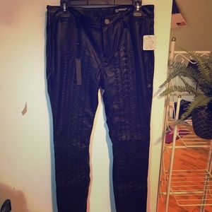 Free people faux leather pants